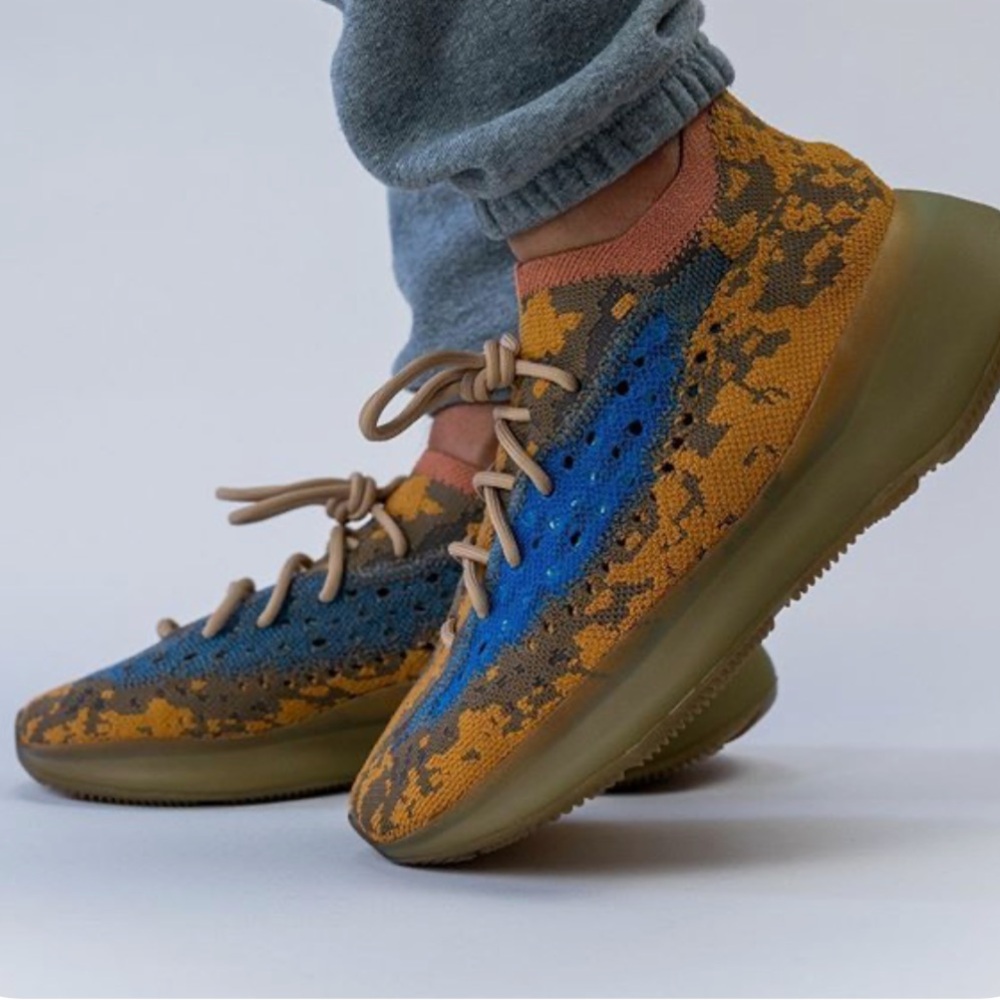 Adidas Originals Yeezy Boost 380 Blue Oat Q47306